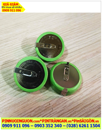 Panasonic BR2477A, Pin nuôi nguồn PLC Keyence lithium 3V BR2477A (Loại có chân thép) chính hãng 